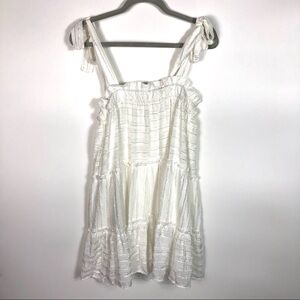 Anthropologie Entro white dress women’s size‎ small